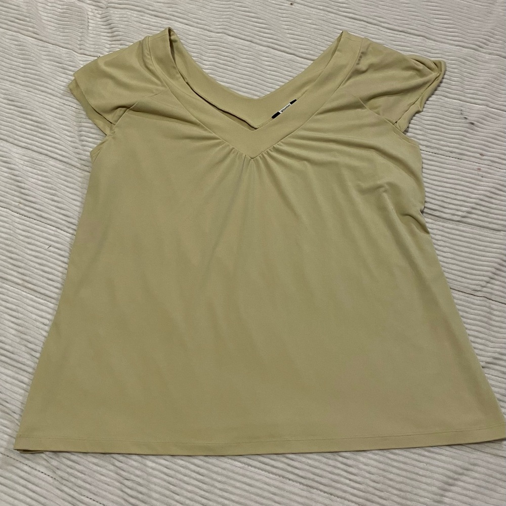 Studio 1940 Tan Vintage Blouse